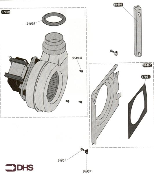 Exploded Diagram for FAN