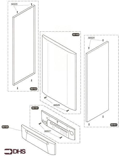 Exploded Diagram for CASING