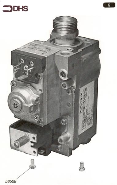 Exploded Diagram for GAS VALVE