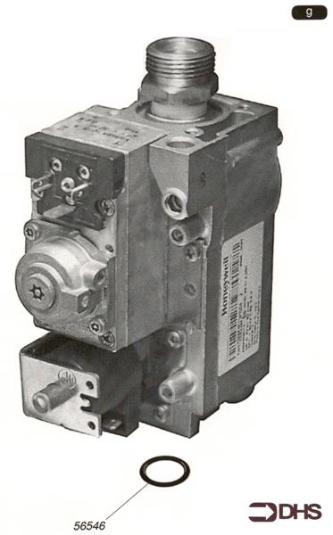 Exploded Diagram for GAS VALVE