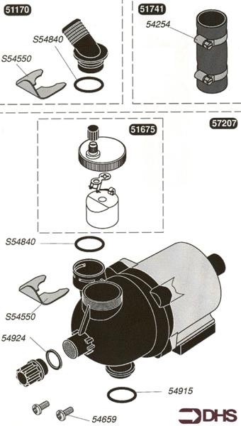Exploded Diagram for PUMP