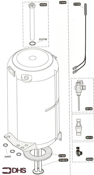 Exploded Diagram for TANK