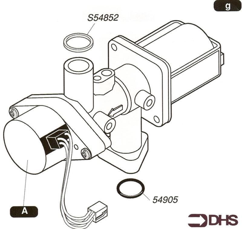 Exploded Diagram for GAS VALVE