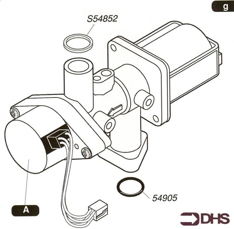 Exploded Diagram for GAS VALVE