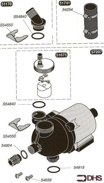 Exploded Diagram for PUMP