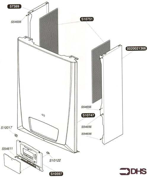 Exploded Diagram for CASING