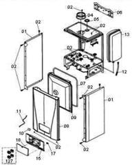 Exploded Diagram for CASE ASSEMBLY