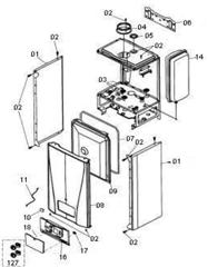 Exploded Diagram for CASE ASSEMBLY