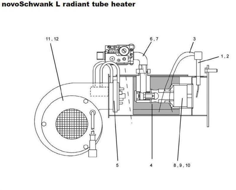 Exploded Diagram for BURNER UNIT
