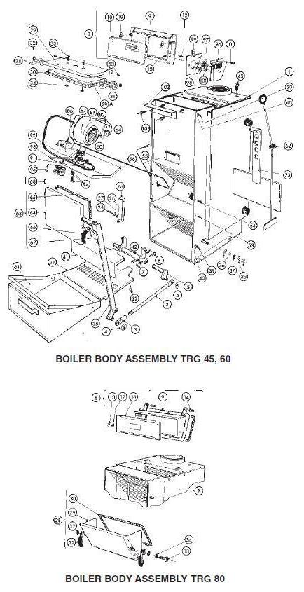 Exploded Diagram for BOILER ASSEMBLY