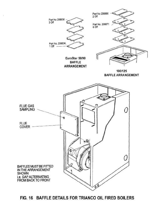 BAFFLE ARRANGEMENT logo