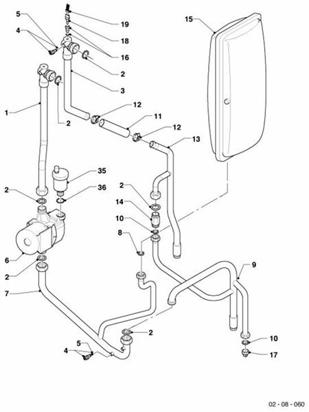 Exploded Diagram for CONNECTION PARTS