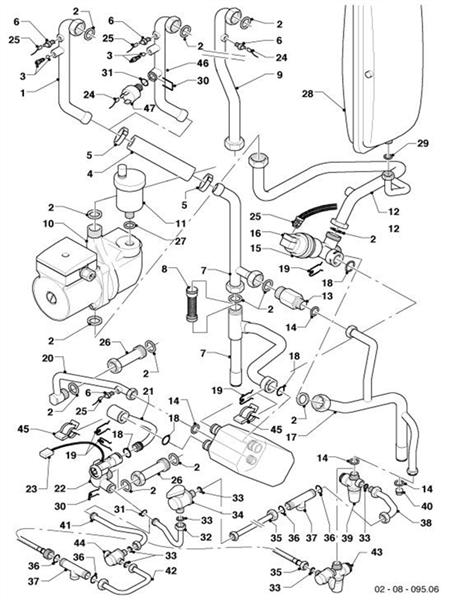 Exploded Diagram for CONNECTION PARTS