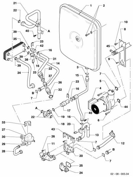 Exploded Diagram for CONNECTION PARTS