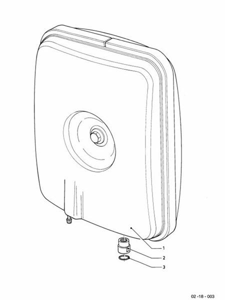 Exploded Diagram for EXPANSION VESSEL