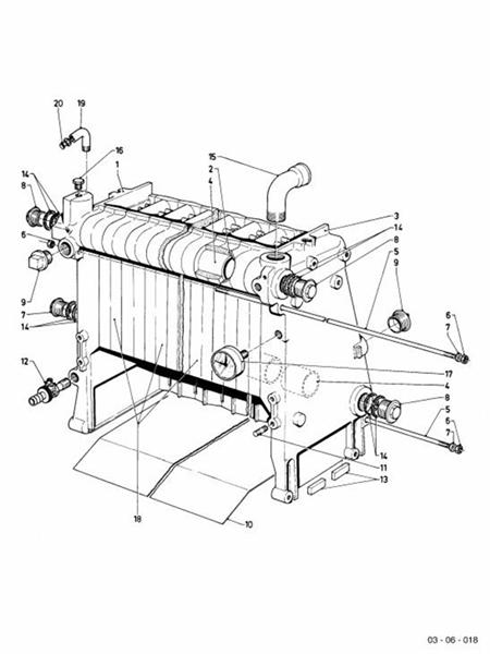 Exploded Diagram for BOILER SECTION