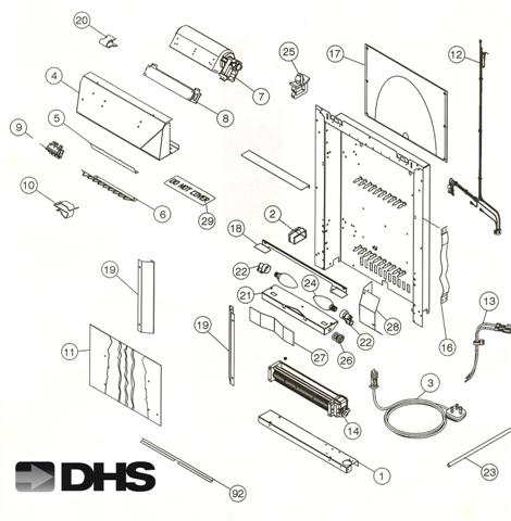 Exploded Diagram for HEAT ENGINE