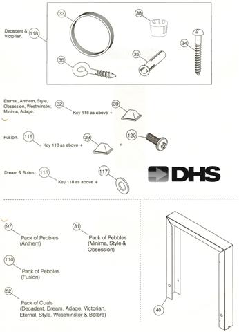 Exploded Diagram for ACCESSORY PACKS