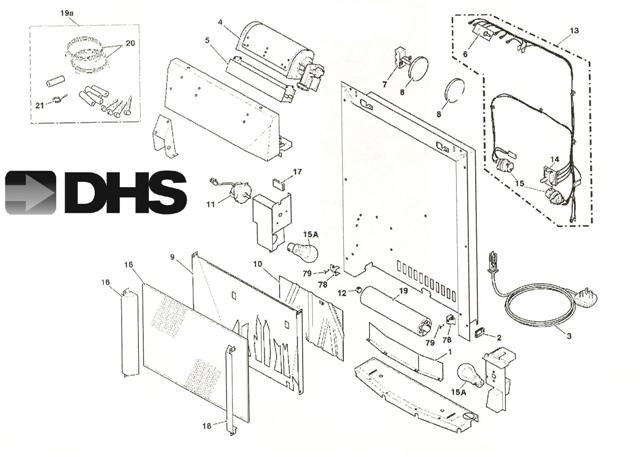 Exploded Diagram for BURNER