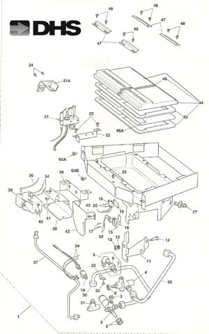 Exploded Diagram for BURNER