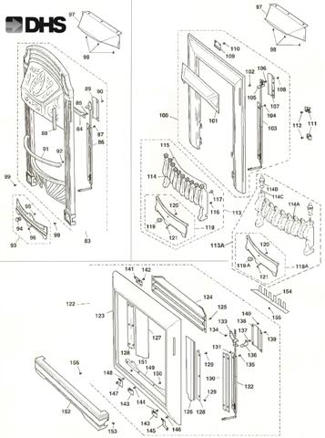 Exploded Diagram for TRIMS