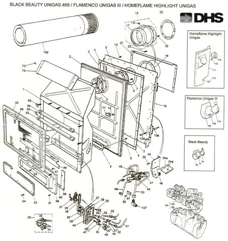 Exploded Diagram for FUNCTIONAL & CERAMICS