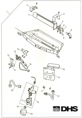 Exploded Diagram for HEAT ENGINE