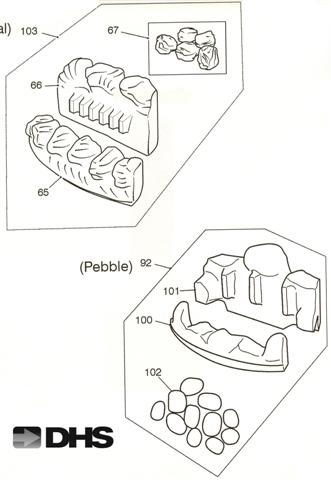 Exploded Diagram for CERAMIC FUEL EFFECT