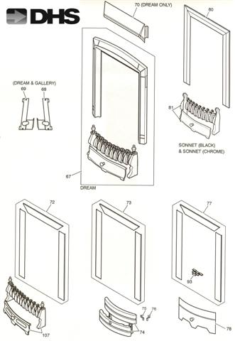 Exploded Diagram for FASCIA