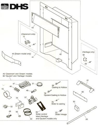 Exploded Diagram for HOTBOXES