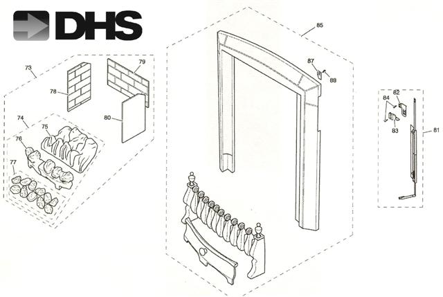 Exploded Diagram for CERAMICS/TRIMS