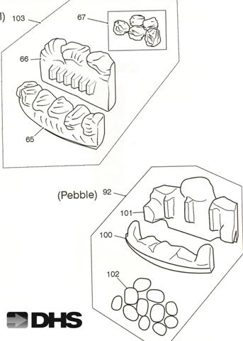 Exploded Diagram for CERAMIC FUEL EFFECT