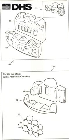 Exploded Diagram for CERAMIC FUEL EFFECT