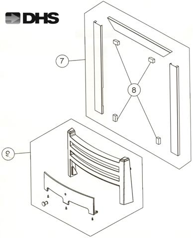 Exploded Diagram for FASCIA