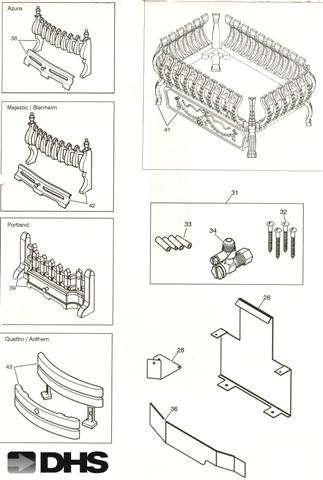 Exploded Diagram for CASTINGS/ACCESSORIES