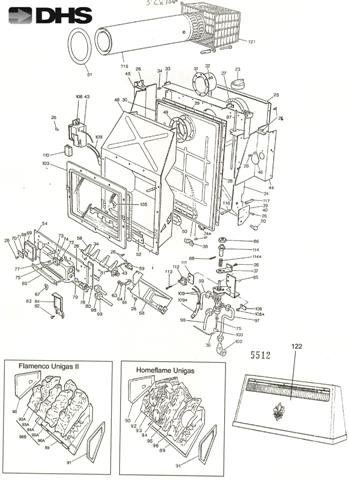 Exploded Diagram for FUNCTIONAL PARTS FR SN 10G000