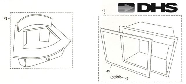 Exploded Diagram for CASTING/CONVECTION BOX