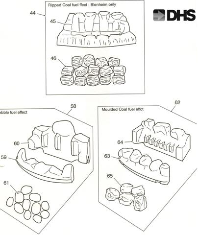 Exploded Diagram for CERAMIC FUEL EFFECT