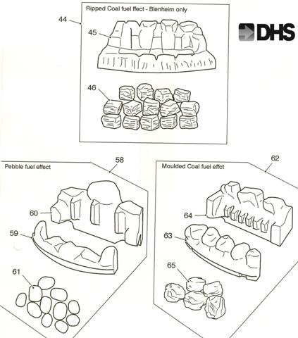 Exploded Diagram for CERAMIC FUEL EFFECT