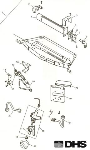 Exploded Diagram for HEAT ENGINE