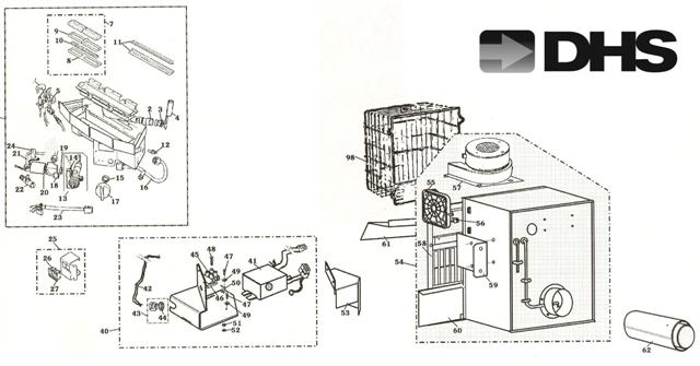 BURNER TRAY/ELECTRICS/FAN logo