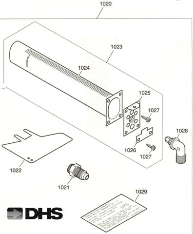 Exploded Diagram for LPG CONVERSION KIT