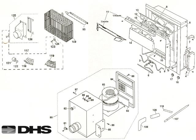 Exploded Diagram for CERAMIC COAL
