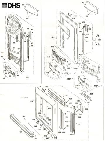 Exploded Diagram for TRIMS