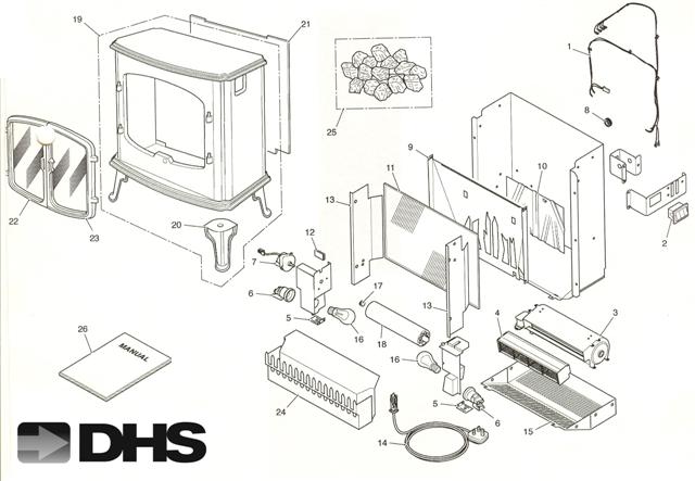 Exploded Diagram for EXPLODED VIEW
