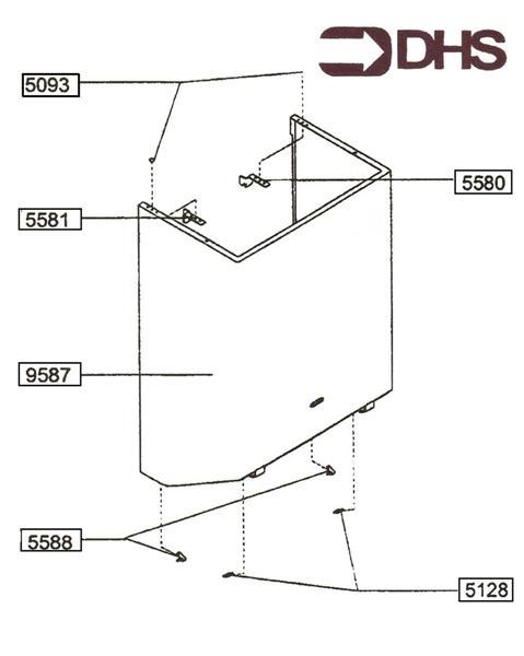 Exploded Diagram for CASING COVER