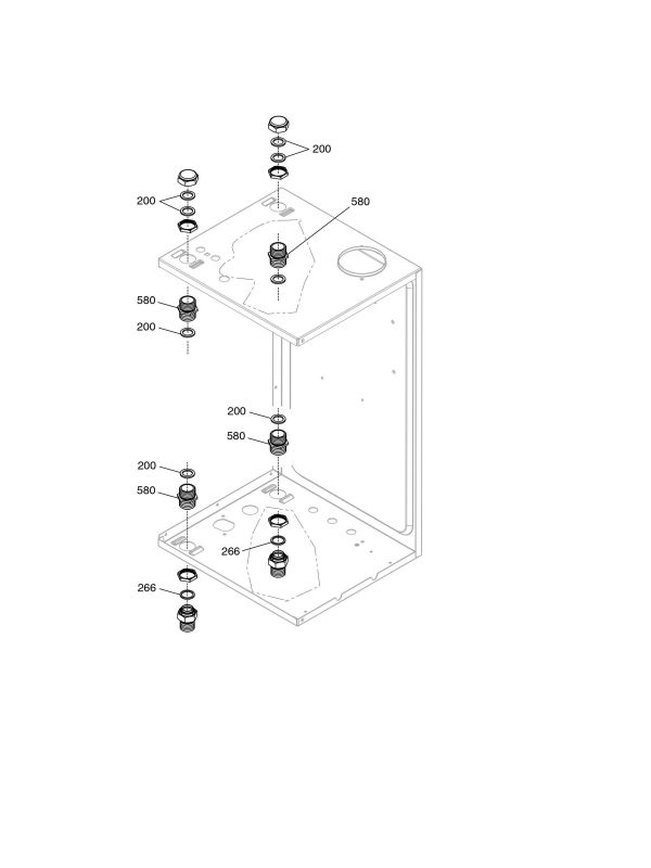 Exploded Diagram for HYDRAULIC COMPONENTS 1