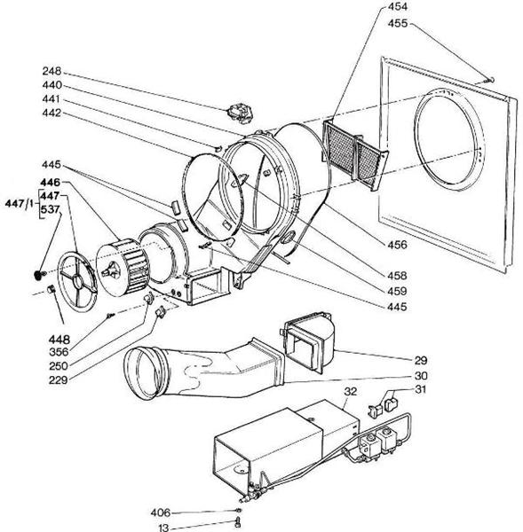 Exploded Diagram for INTERNALS