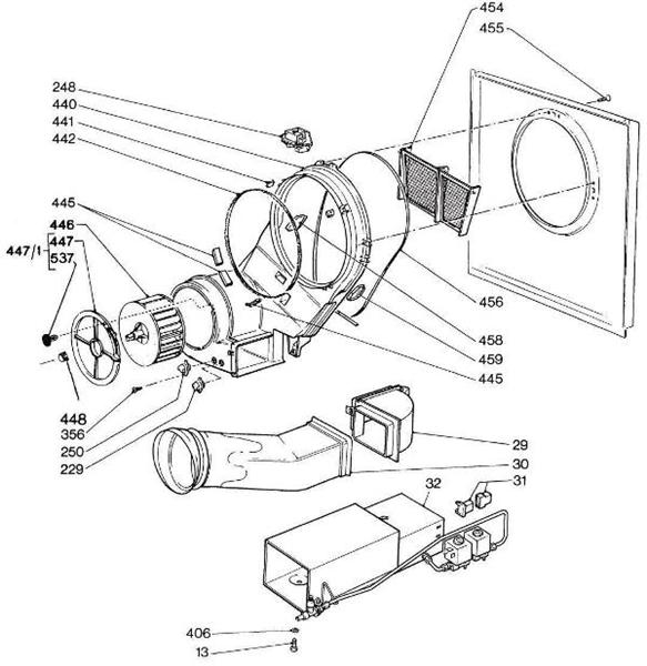 Exploded Diagram for INTERNALS