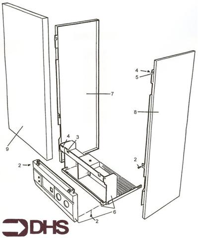 Exploded Diagram for CASING